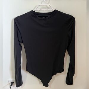 SKIMS LONG SLEEVE CREW NECK BODYSUIT